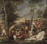 Peter Paul Rubens Bacchanal auf Andros oil